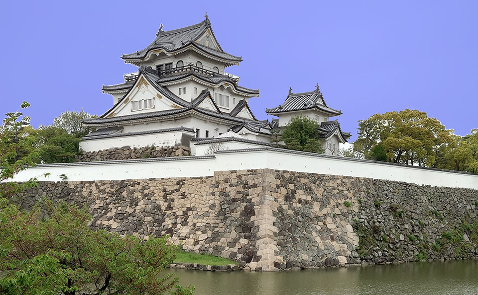岸和田城