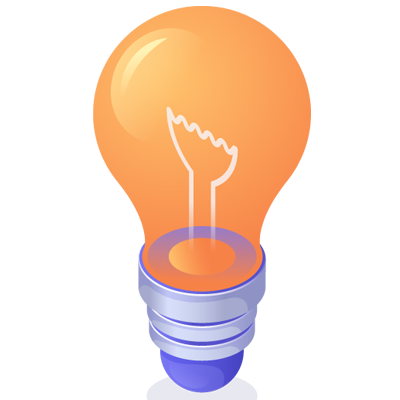 電球のイラスト